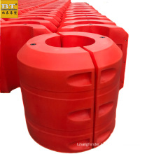 22 inch PE anti collision stable floating barrier fender for coastal area